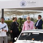 Prince Michael of Kent visits Boadicea the Victorious at Burj Al Arab Gulf Concours