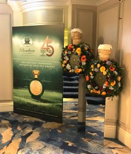 BTV PFA Awards entrance floral display