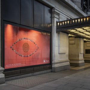 Boadicea Eye See Window Display Selfridges London